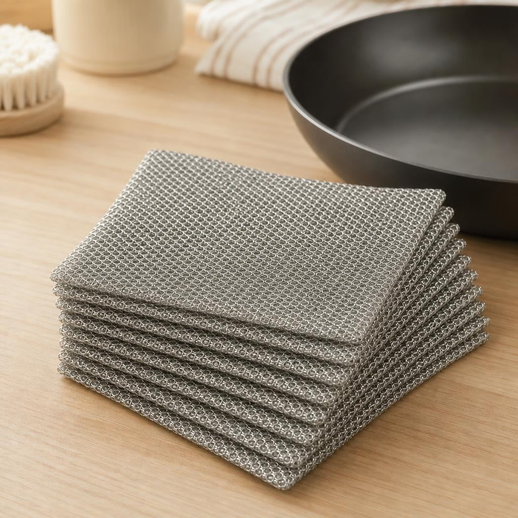 Pack de mallas de cocina de acero